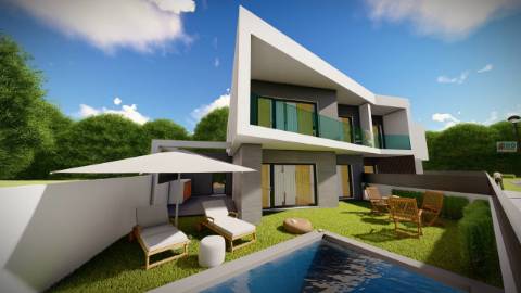 Moradia V4 c/ Piscina - NOVA - Redondos - Fernão Ferro
