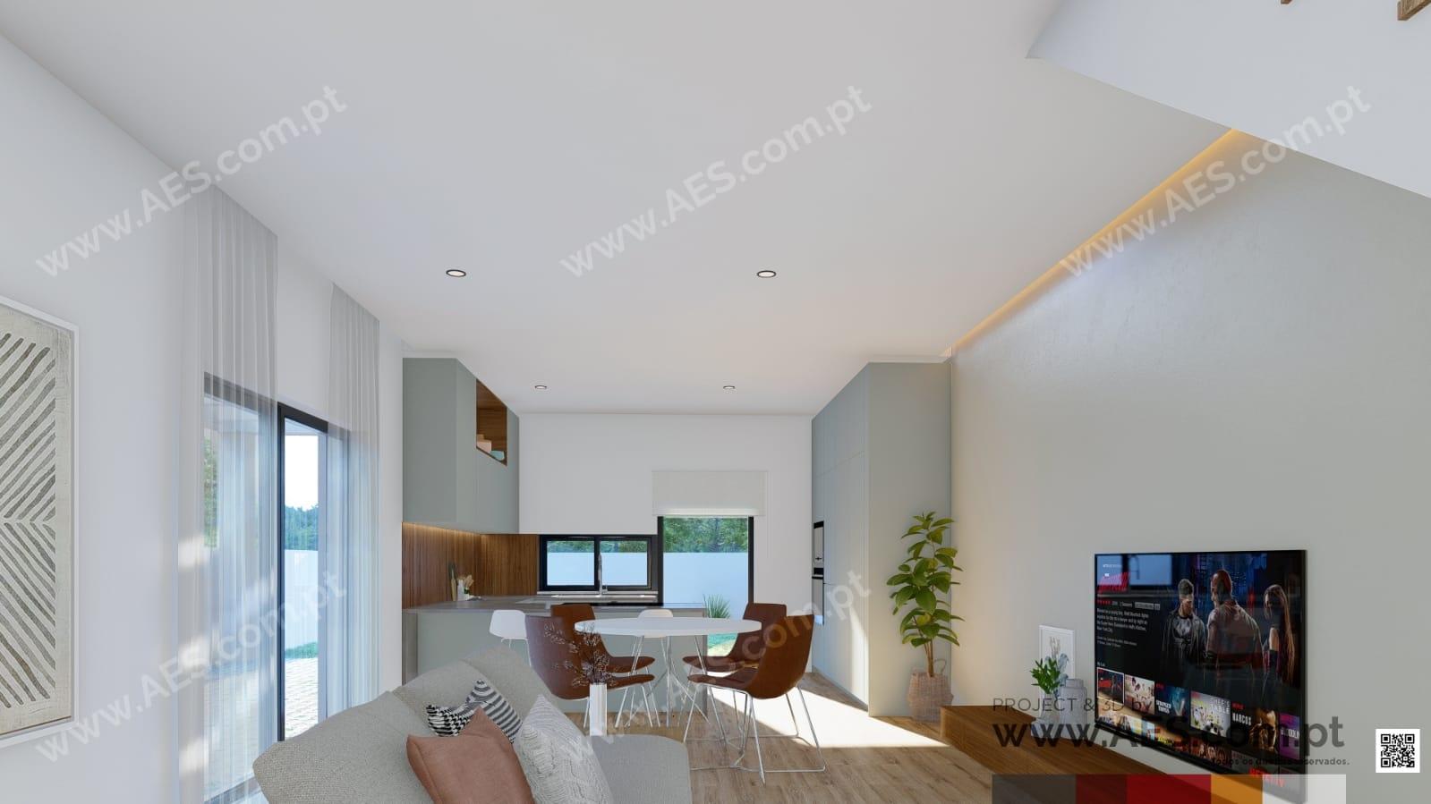Moradia V3 Duplex - Qtª das Laranjeiras - Fernão Ferro