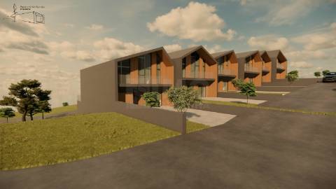 Terreno Urbano p/ Investimento – Unhais da Serra - Possível Construção de 6 Moradias
