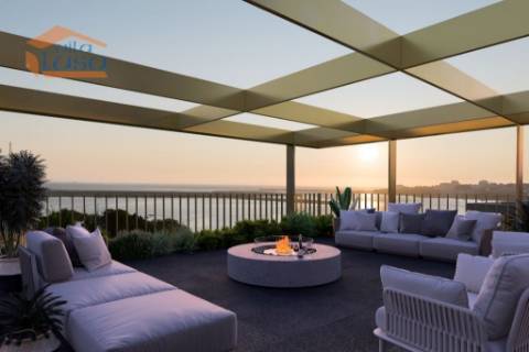 T4 Novo C/ Terraço 84m2, próximo Marina da Afurada em Canidelo V.N Gaia.