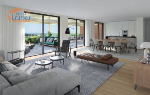 T4 Novo C/ Terraço 84m2, próximo Marina da Afurada em Canidelo V.N Gaia.