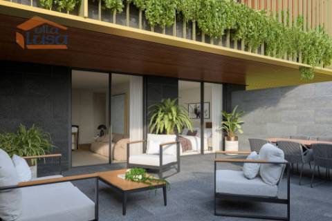 T2 Novo c/ terraço 77,10m2 em Canidelo Marina da Afurada V.N Gaia.