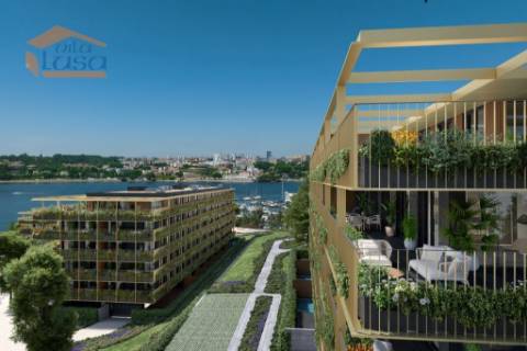 T2 Novo c/ terraço 77,10m2 em Canidelo Marina da Afurada V.N Gaia.