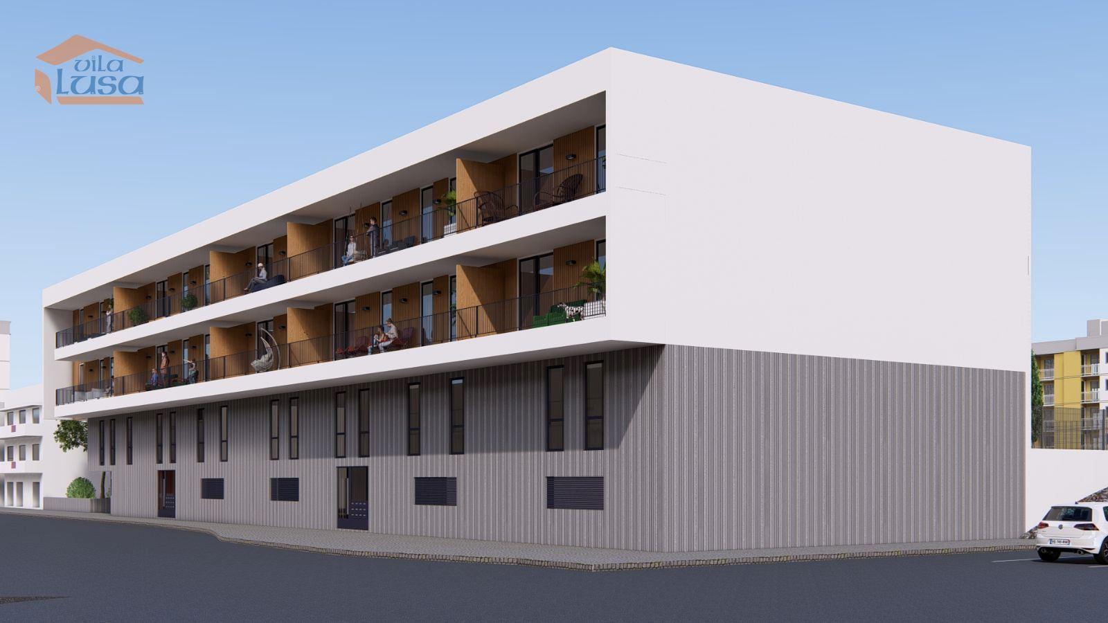 T1+1 Novo c/ garagem e varanda 17,70m2 em Portimão Empreendimento.
