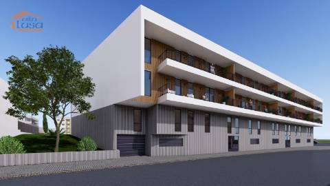 T2 Novo c/ dois lugares garagem e varanda 21,40m2 em Portimão Empreendimento.