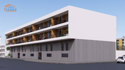 T2 Novo c/ dois lugares garagem e varanda 21,40m2 em Portimão Empreendimento.