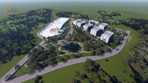 Apartamento T0 Novo em Vilar de Paraiso, com varanda e lugar de garagem