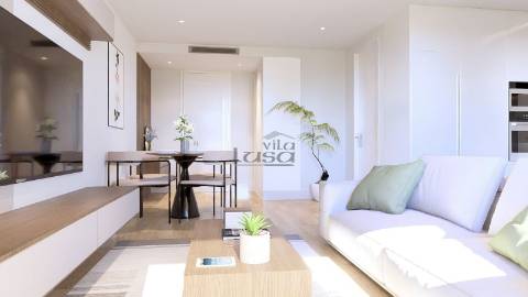  T2 Novo com terraço 44.50m2 em Vila do Paraíso V.N. Gaia