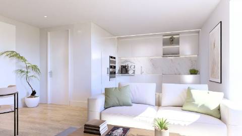  T2 Novo com terraço 44.50m2 em Vila do Paraíso V.N. Gaia