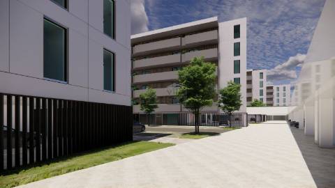  T2 Novo com terraço 44.50m2 em Vila do Paraíso V.N. Gaia