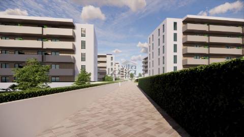  T2 Novo com terraço 44.50m2 em Vila do Paraíso V.N. Gaia