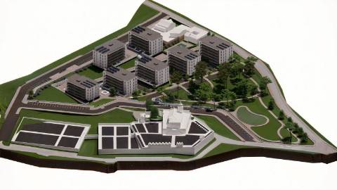  T2 Novo com terraço 40.90m2 em Vilar do Paraíso V.N. Gaia.