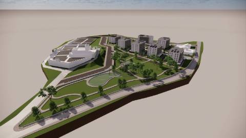 T2 Novo com terraço 41.50m2 em Vilar do Paraíso, V.N. Gaia.