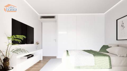 T2 com duas varandas 38.72m2 e dois lugares de garagem Portimão Novo.