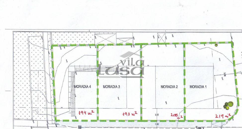 Terreno Canelas com projeto para a construção de Moradia 3 frentes