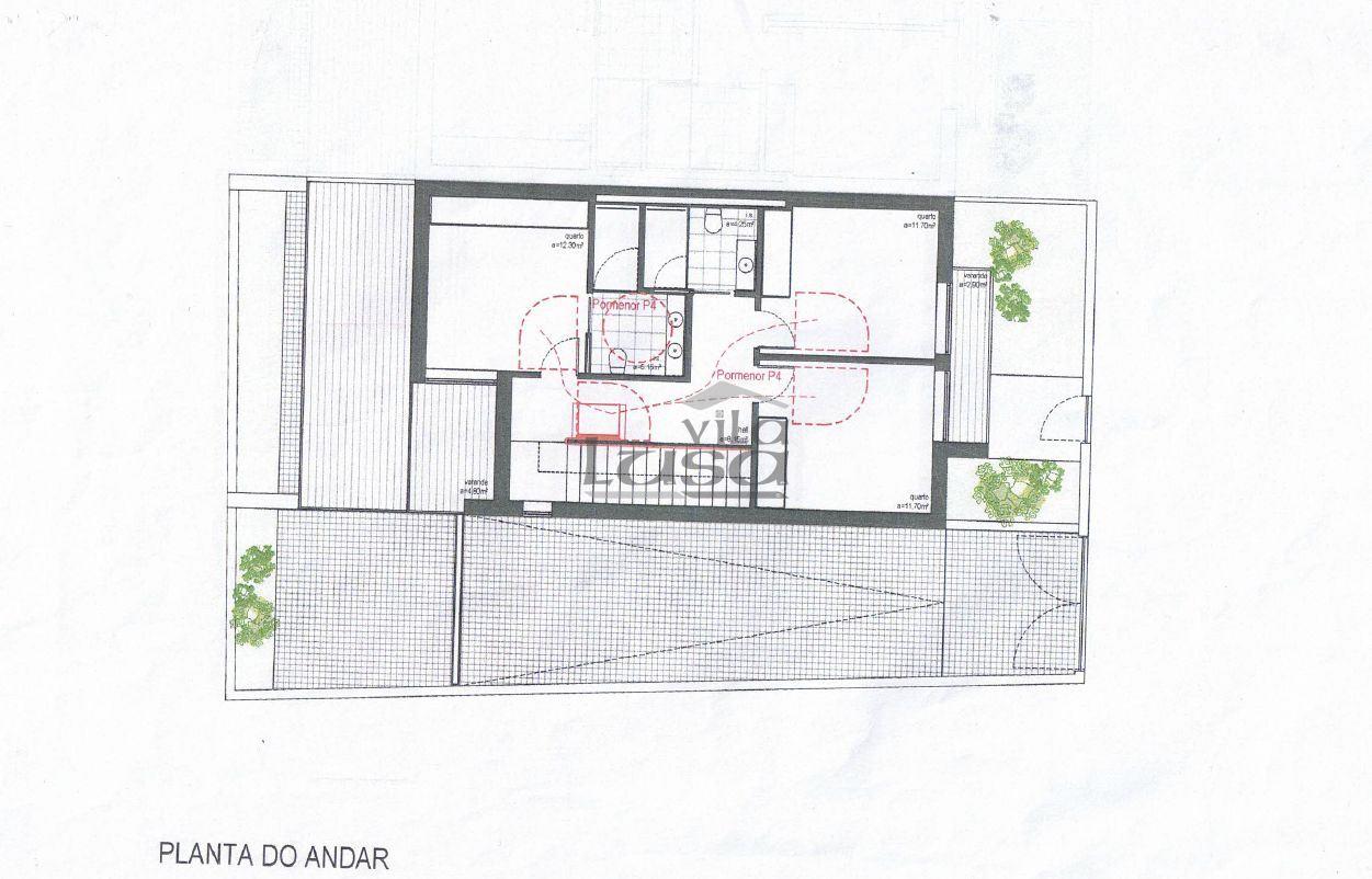 Terreno Canelas com projeto para a construção de Moradia 3 frentes