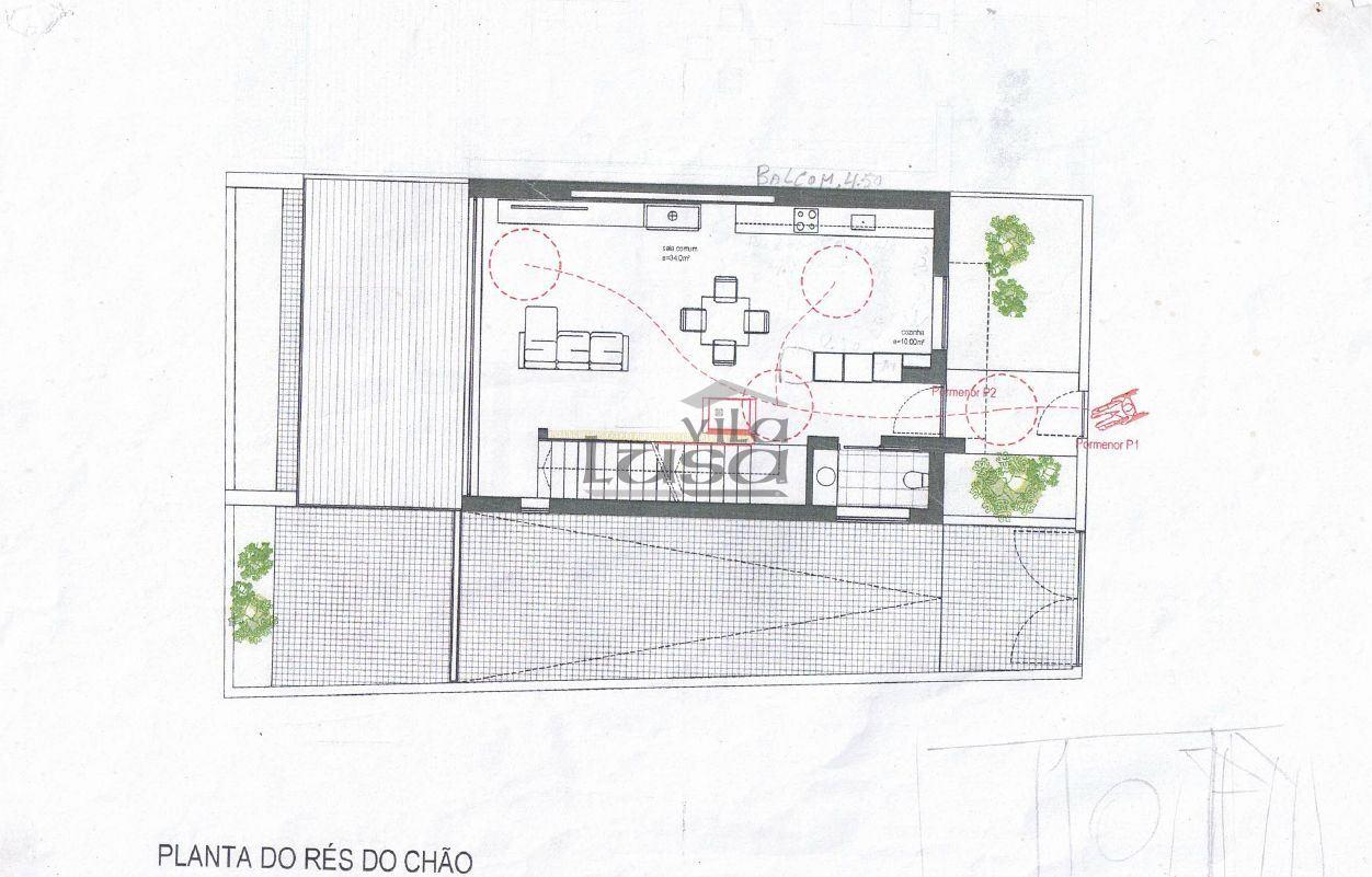 Terreno Canelas com projeto para a construção de Moradia 3 frentes