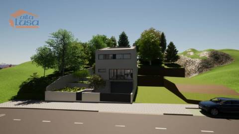 Lote de Terreno 632 m2 à Praia de Valadares com projeto para a construção de Moradia