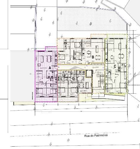 Terreno Mafamude com projeto aprovado para construção Junto a RTP e Estação de Metro