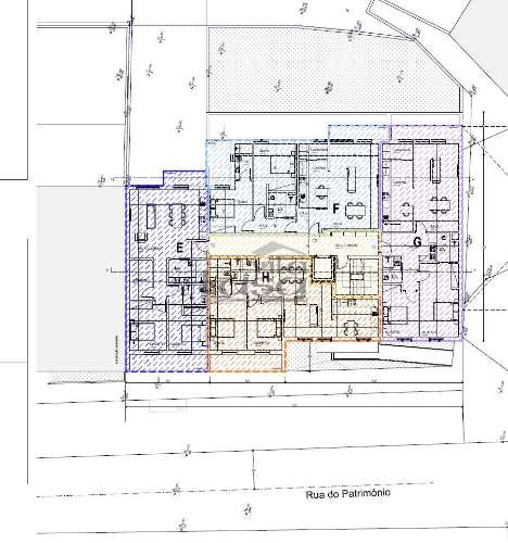 Terreno Mafamude com projeto aprovado para construção Junto a RTP e Estação de Metro