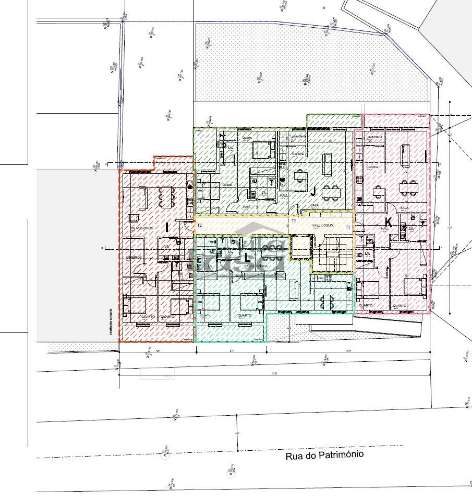 Terreno Mafamude com projeto aprovado para construção Junto a RTP e Estação de Metro