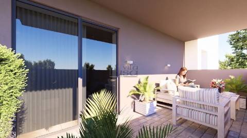 T2 Novo com terraço de 42 m2 em Vilar de Paraiso, Vila Nova de Gaia