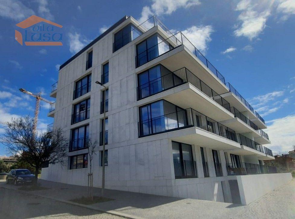 T1 (novo) com Terraço com vistas de mar, em Canidelo, Vila Nova de Gaia