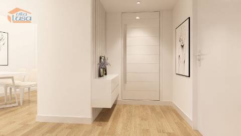 T1 Novo com lugar de garagem, varanda com 38.50m2 em Armação de Pera a 300mts da praia.