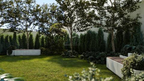 T1+1 Recuado com terraço 36m2, lugar de garagem e arrumos no Centro de Gaia.