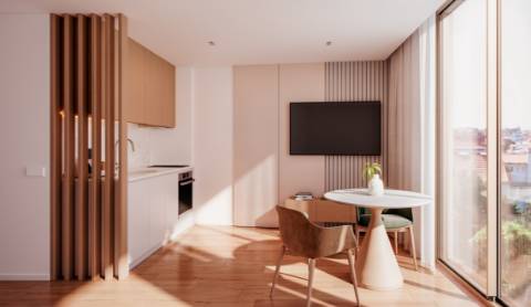 Apartamento T1 c/jardim - Matosinhos