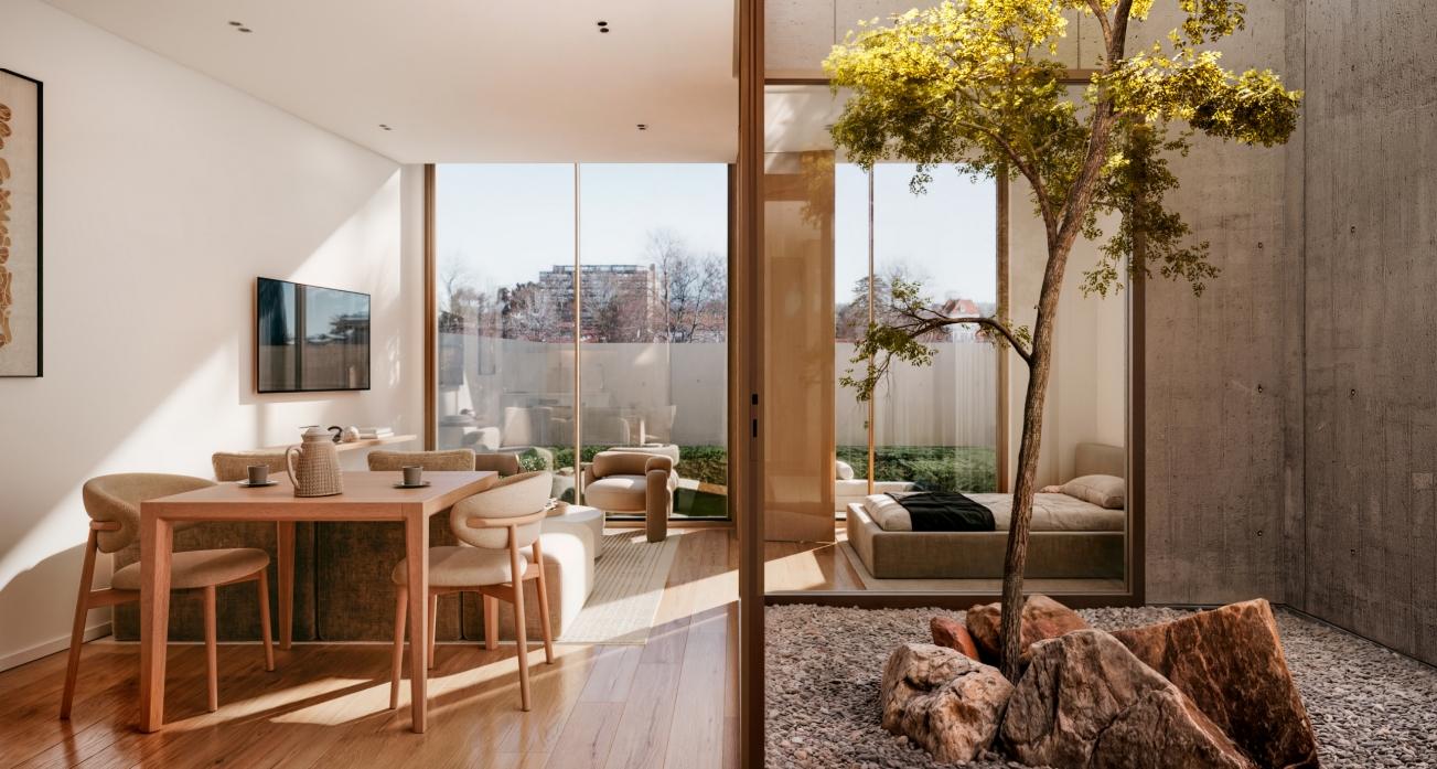 Apartamento T1 c/jardim - Matosinhos