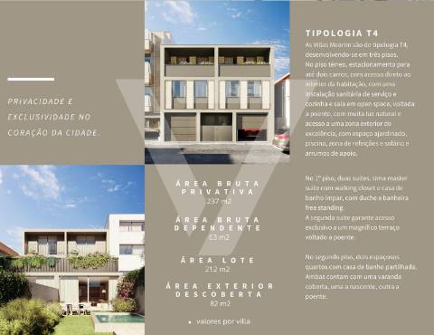 Moradia Premium T4 à venda em Matosinhos Sul.