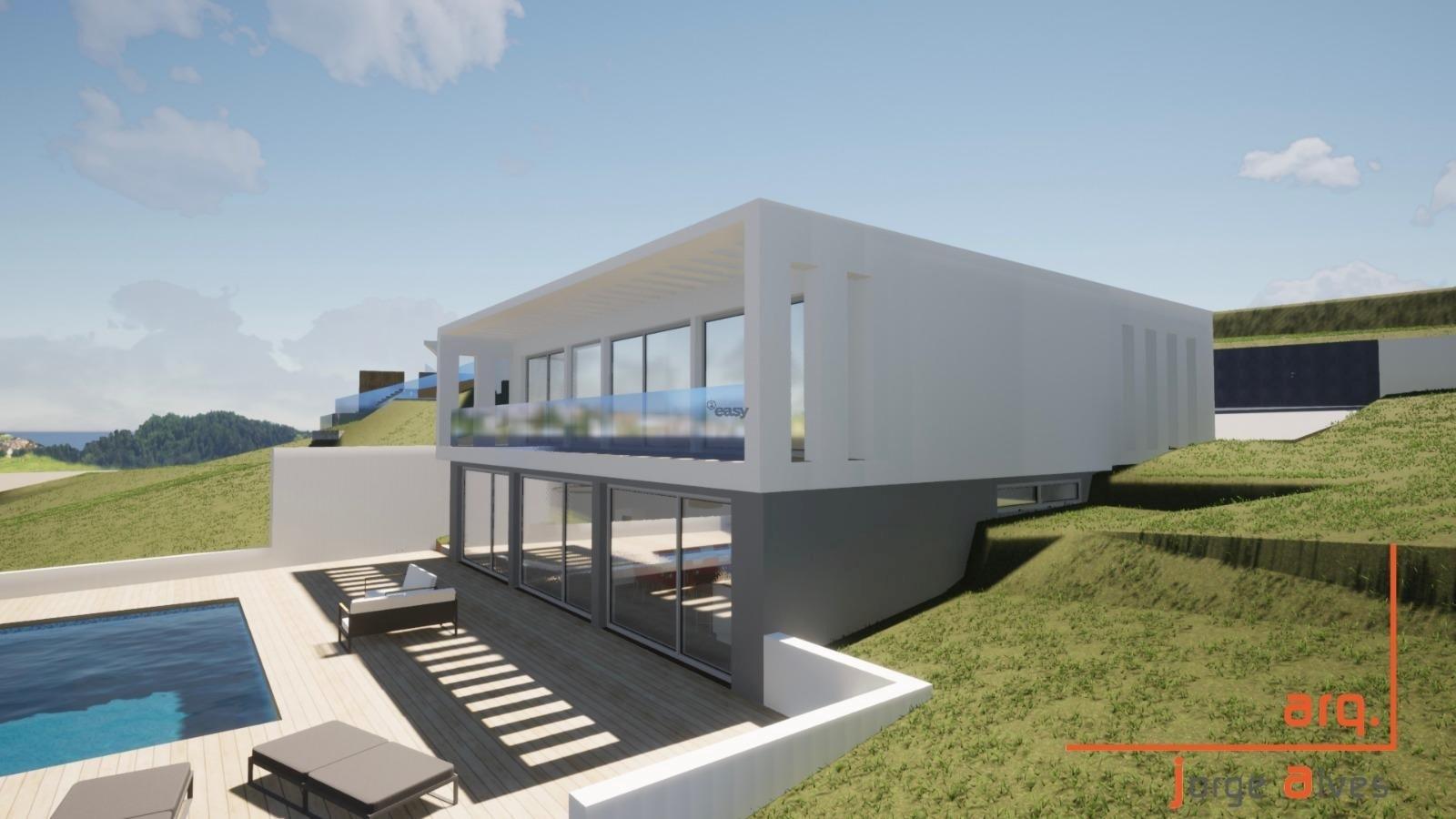 Terreno Urbano com Vista Rio e Projeto em Caminha