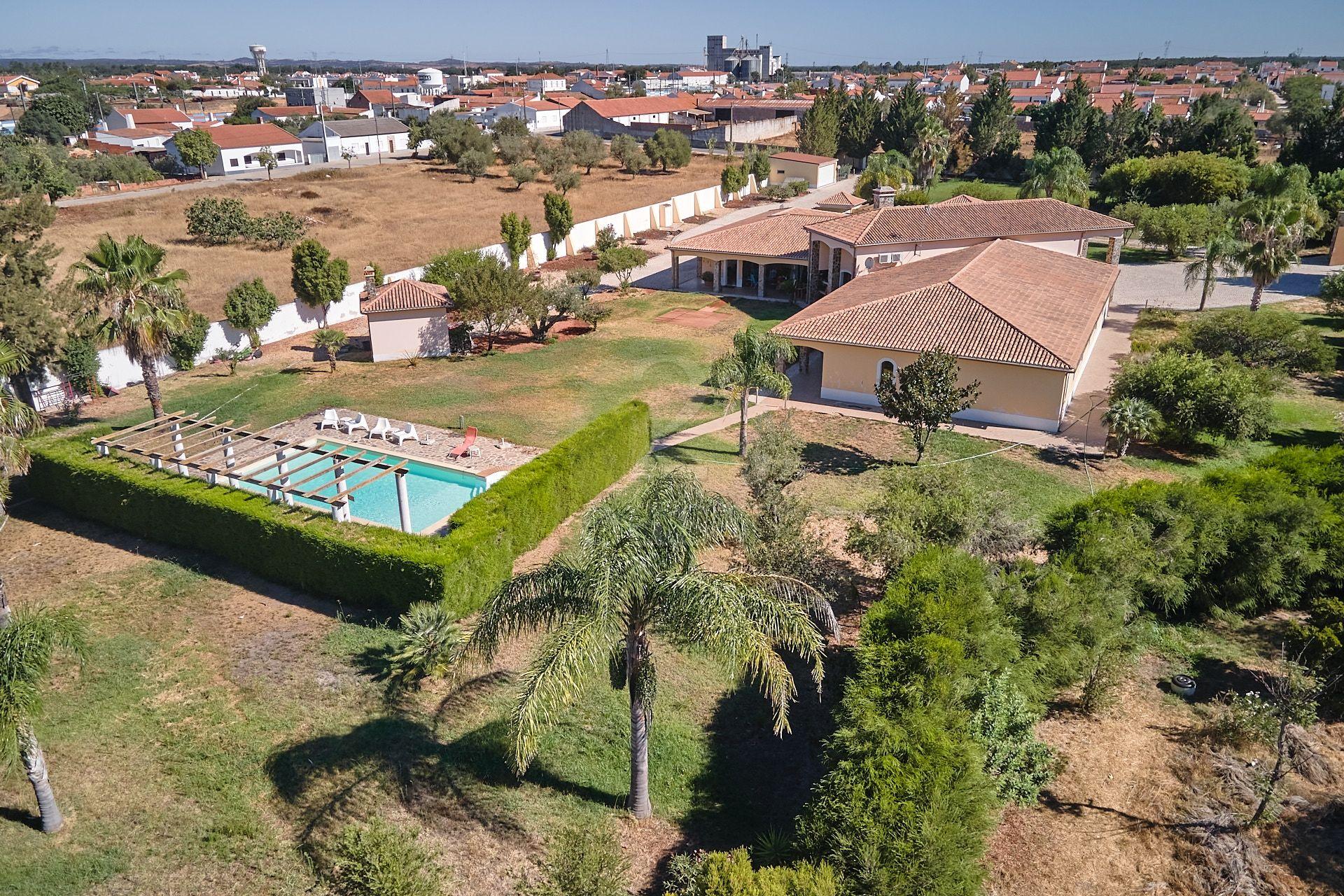 Moradia Térrea de Luxo c/ 5 suites, Ermidas Sado, Alentejo