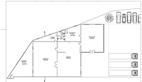 Armazém em lote de 2564m2, Parque das Empresas