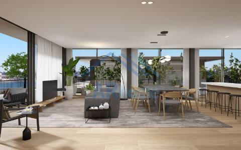 Apartamento em condomínio privado em frente à Foz do Douro.