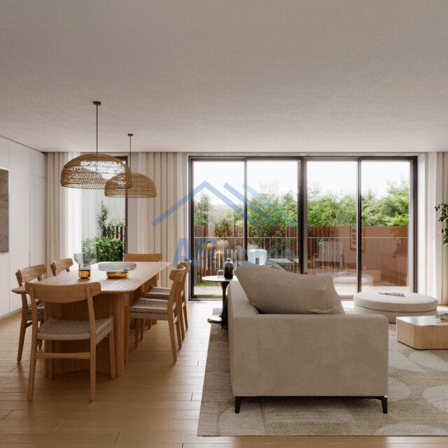Espaçoso T3 com Varandas, Terraços e Jardins em novo condomínio privado: