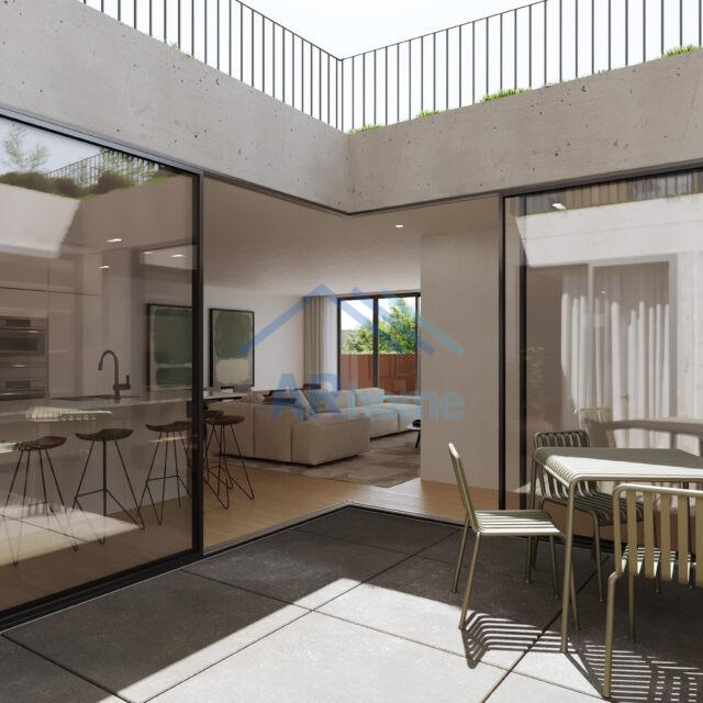 Espaçoso T3 com Varandas, Terraços e Jardins em novo condomínio privado: