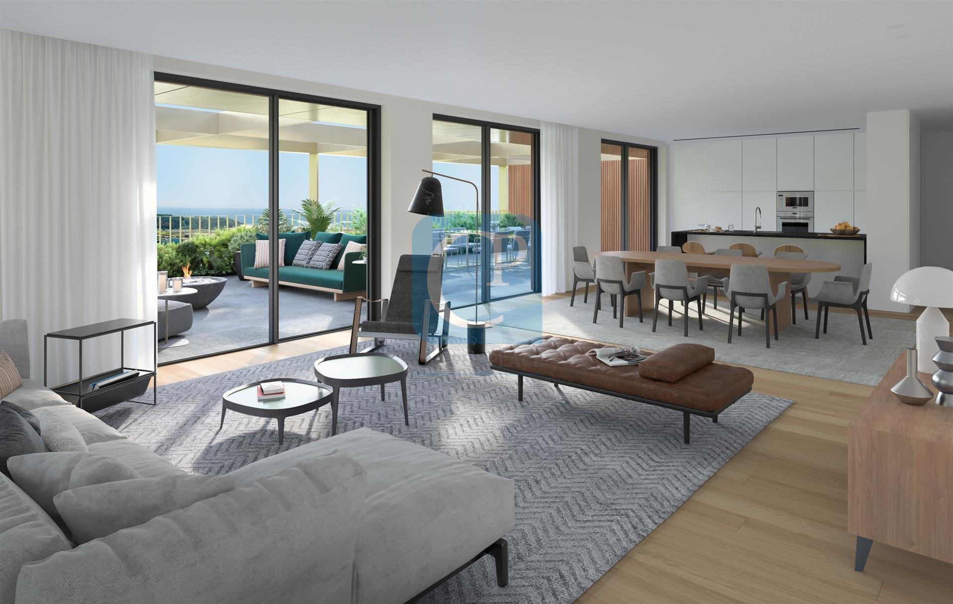 Apartamento T4 em construção no Empreendimento Marina Douro