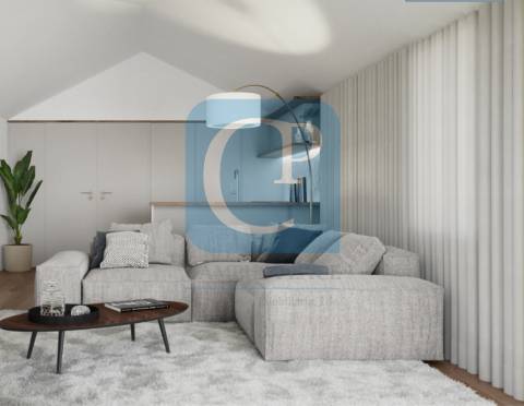 Apartamento T2 Duplex, com varanda em construção - Cedofeita