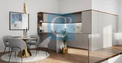 Apartamento T1+1,  com jardim em construção - Cedofeita