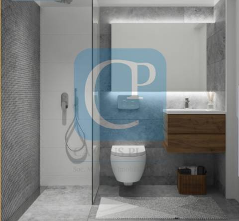 Apartamento T1 com varanda, em construção - Cedofeita