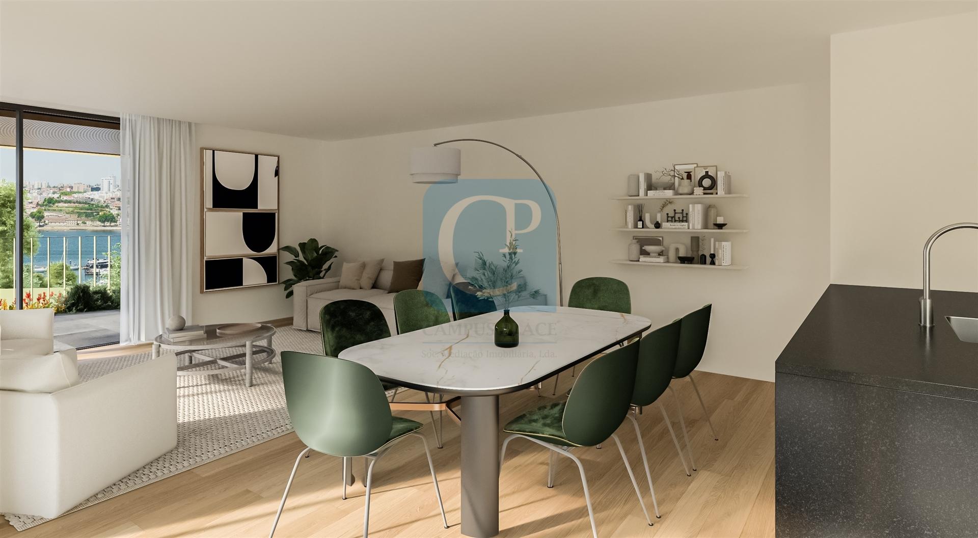 Apartamento T1 em Construção no Empreendimento Marina Douro