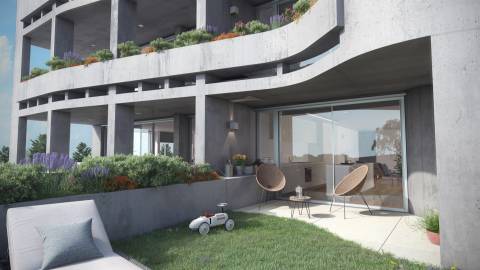 Apartamento T3 com jardim privativo em construção -  Casas Garcia de Orta