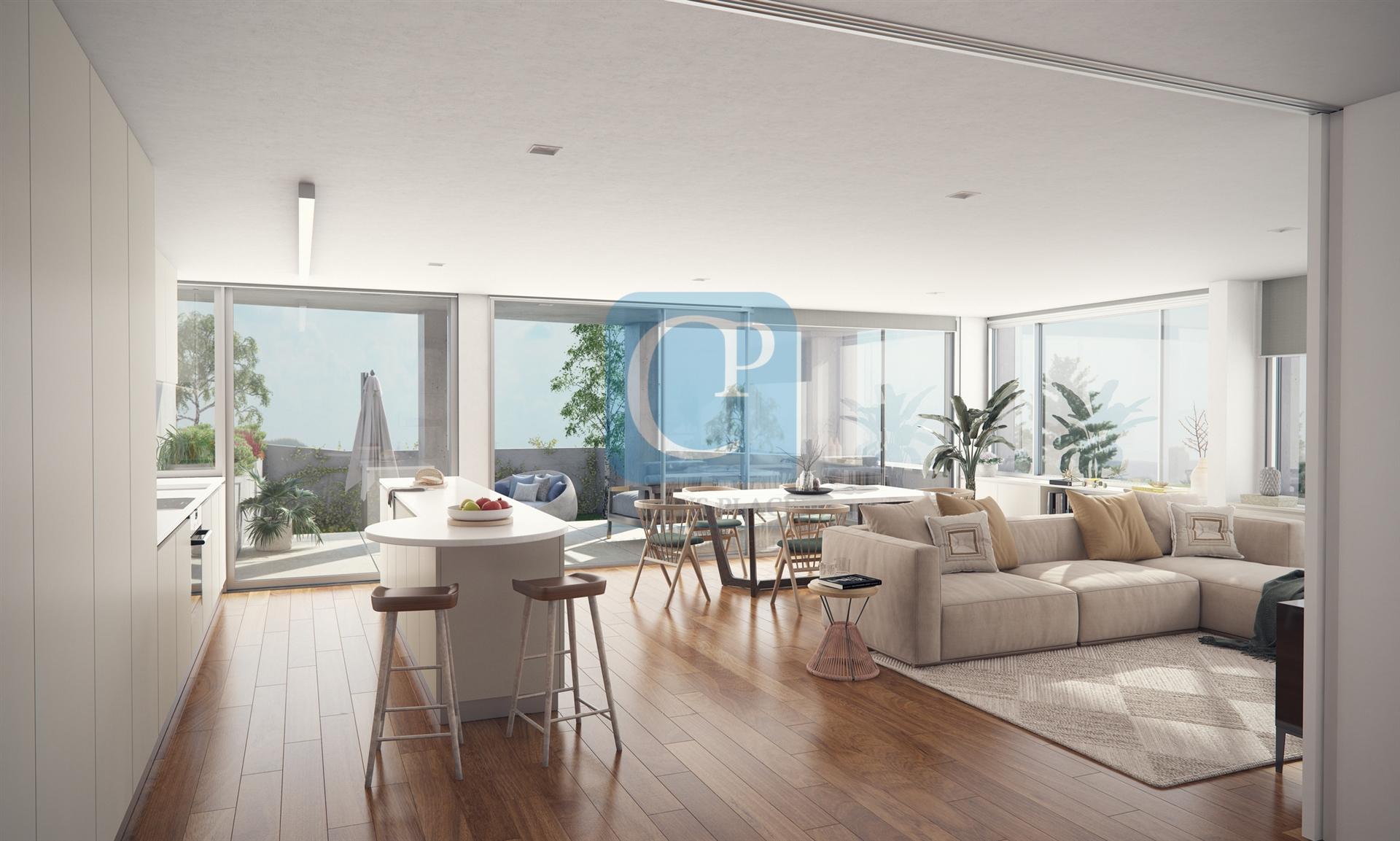 Apartamento T3 em construção no Empreendimento Casas Garcia de Orta