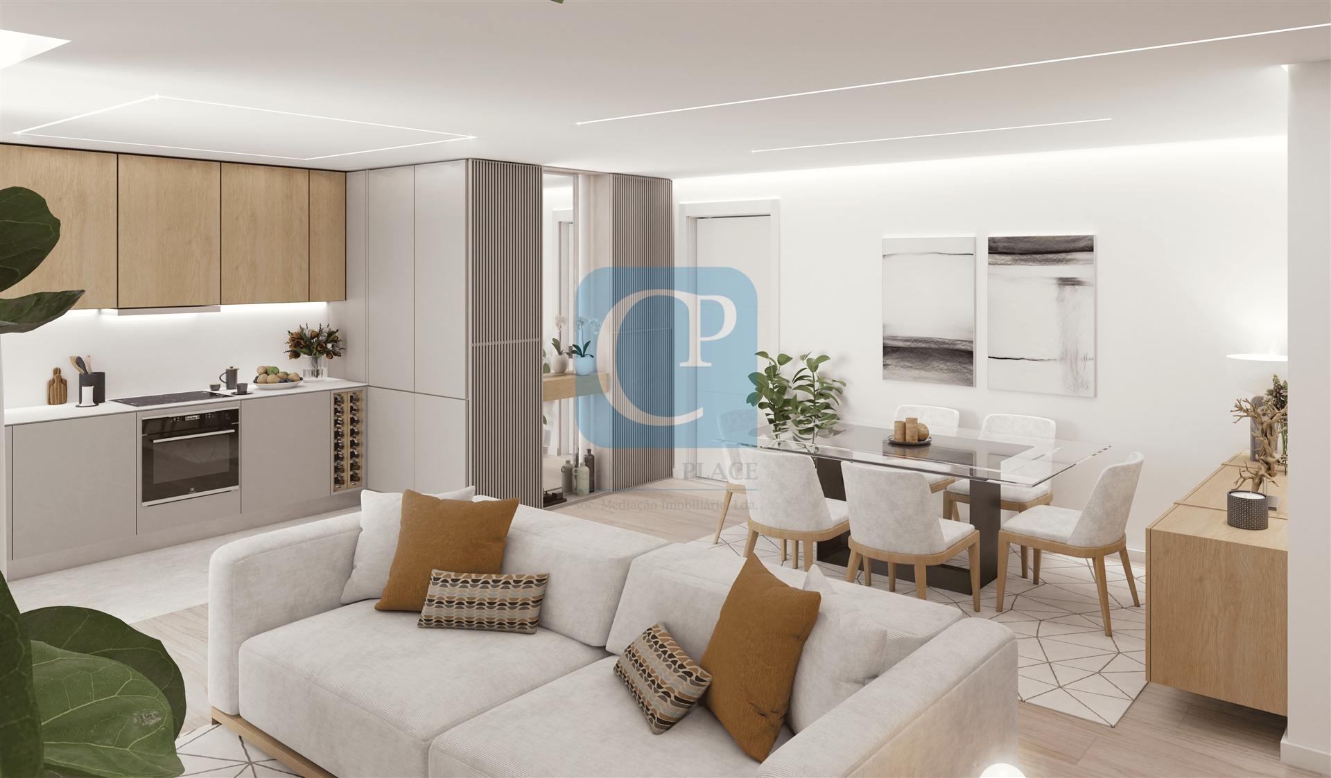 Apartamento T2 em construção no Bonfim Oporto Apartments, Porto