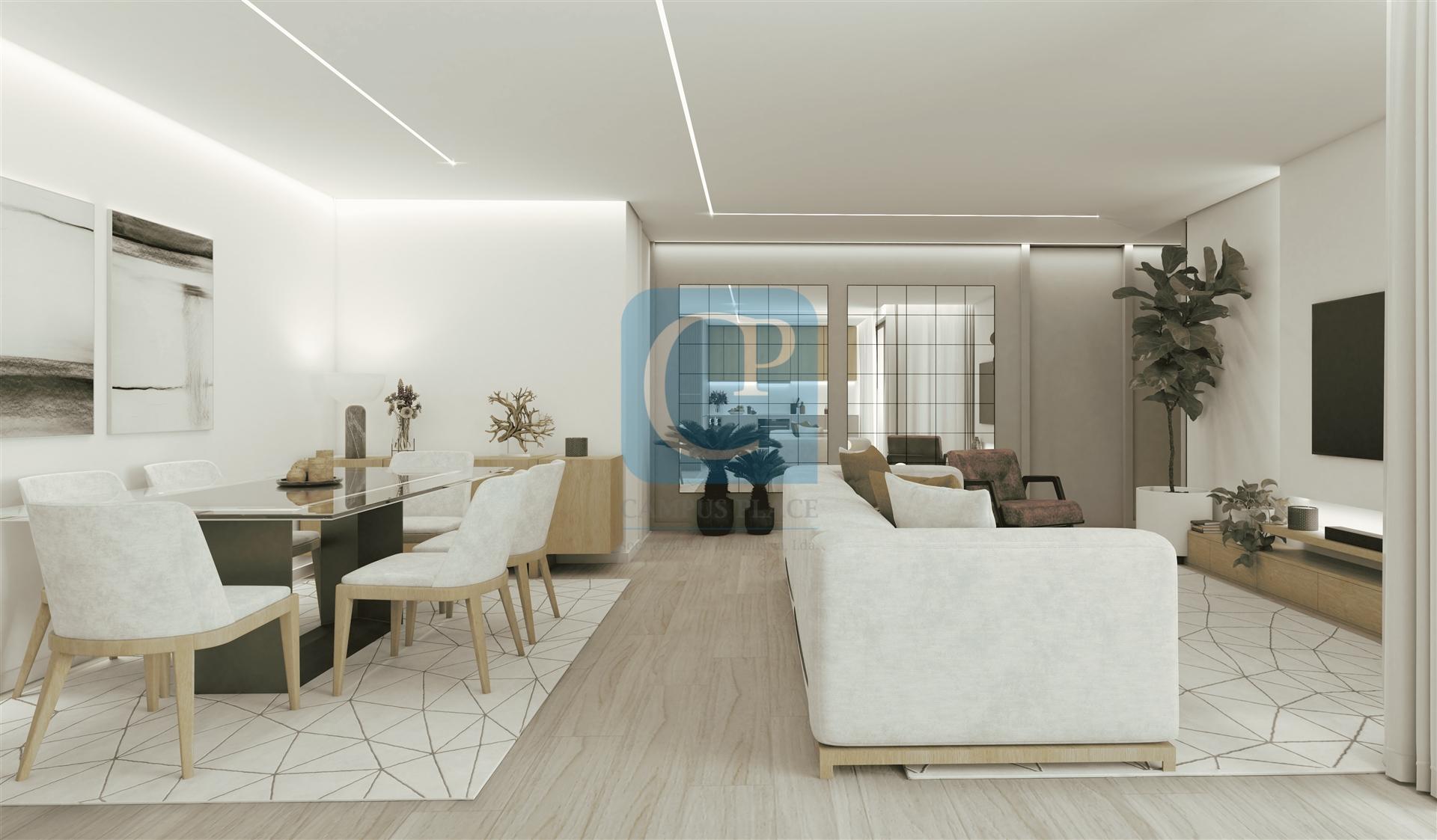 Apartamento T3 em construção no Bonfim Oporto Apartments, Porto