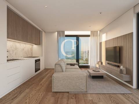 Apartamento T1 em construção no Empreendimento Campus Premium