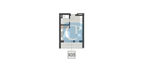 Apartamento T0 no Empreendimento Parque dos Sobreiros 3, Paranhos, Porto