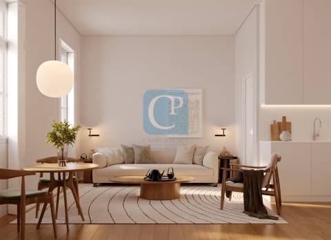 Apartamento T0 em construção no Empreendimento Moinho de Vento Flats em Leça da Palmeira